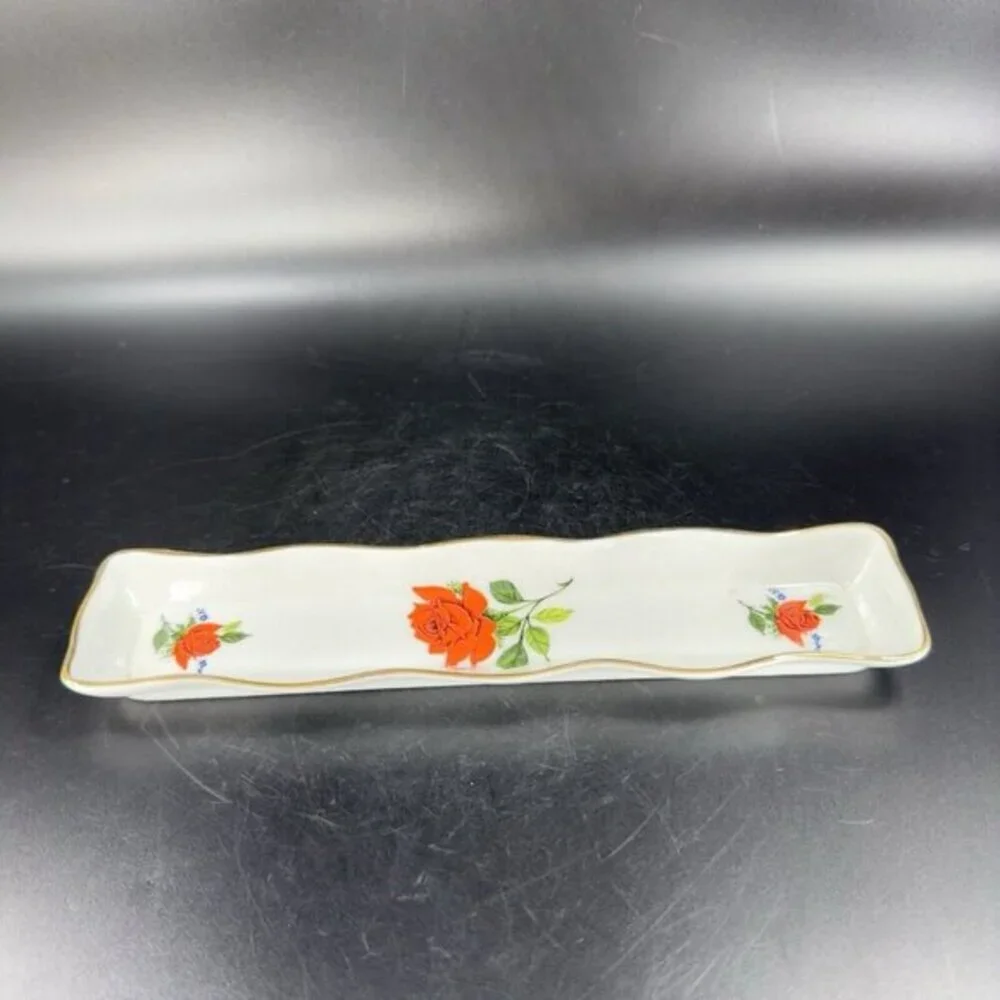 VTG Kenall Staffordshire Fine Bone China Olive Tray Porcelain Made In England‎